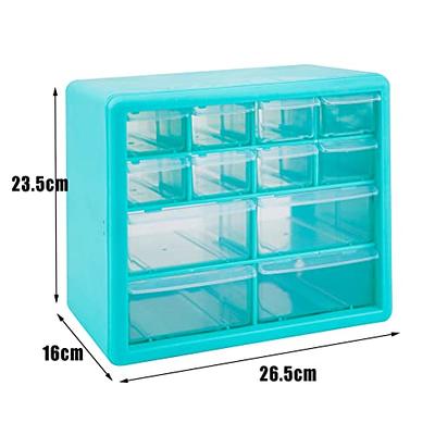 2 Pack Stackable Makeup Organizer Storage Drawers, Vtopmart Acrylic Ba