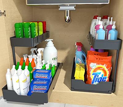  Bukfen Under Sink Organizer, Pull Out Cabinet