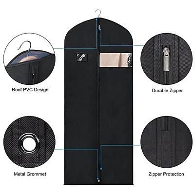 Garment Bags Dustproof Zippered And Protective Sleeves For - Temu