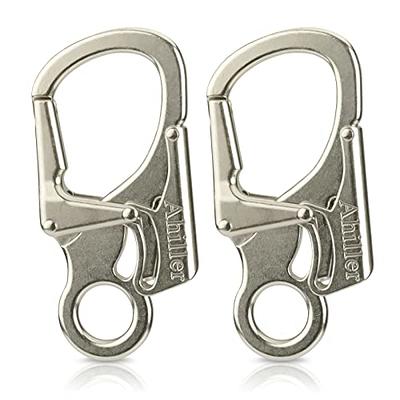 Carabiner Clip, Double Anti-Misopening Locking Design, 2.95'' in