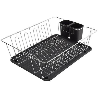 The Kitchen Sense Chrome Finish Twist Wire Large Dish Dryer Rack