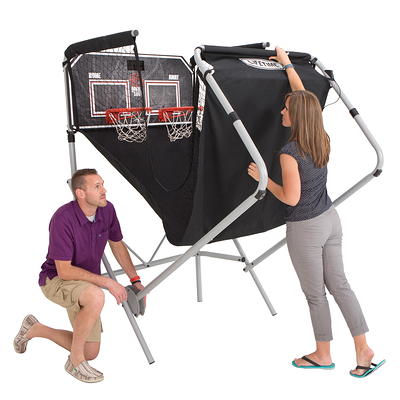 Outdoor Basketball Arcade Game Double Electronic Hoops Shot 2 Player Games