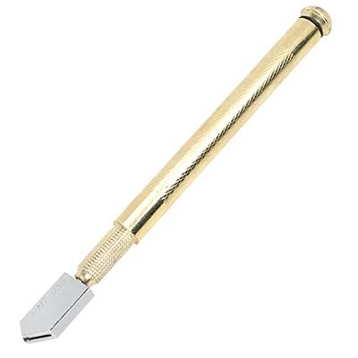 Glass Cutter Tool, Anti-Slip Pencil Style Handle Carbide Tip Glass