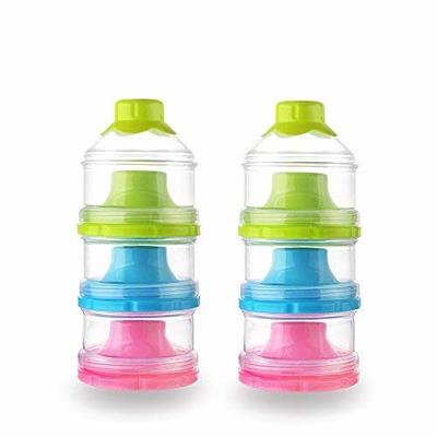 Accmor Baby Formula Dispenser On The Go, Stackable Formula Dispenser,  Non-Spill Snack Storage Milk Powder Formula Container for Travel, BPA Free,  3 Layers, 2 Pack - Yahoo Shopping