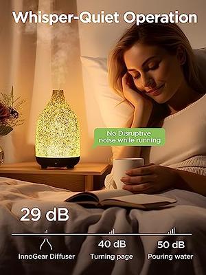 YIKUBEE Diffuser, Essential Oil Diffuser, 500ml Humidifier, Diffusers for Home, Aromatherapy Diffuser with Remote Control, Diffusers for Essential Oil