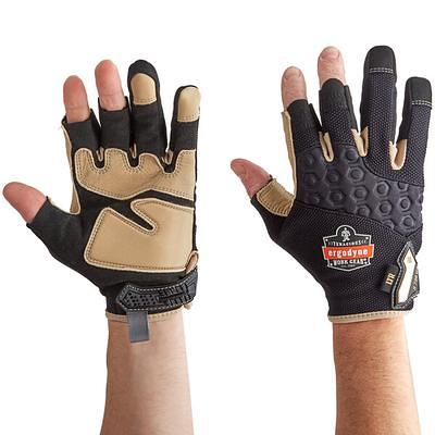 Heavy-Duty Leather-Reinforced Gloves