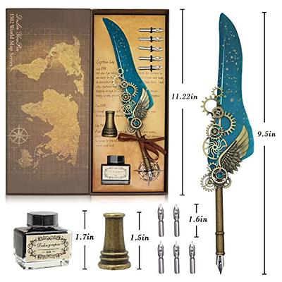 Retro English Calligraphy Quill Dip Feather Pen