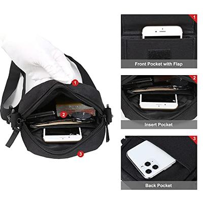 Small Crossbody Bag for Men, Mini Messenger Bag Shoulder Bag for Phone  Passport