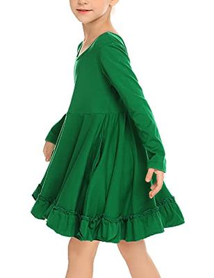  Arshiner Girls Dress Summer Frocks Casual A-Line