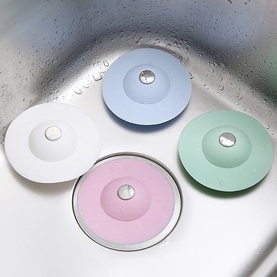 Drain Hair Catcher With Suction Cup Durable Silicone Square - Temu