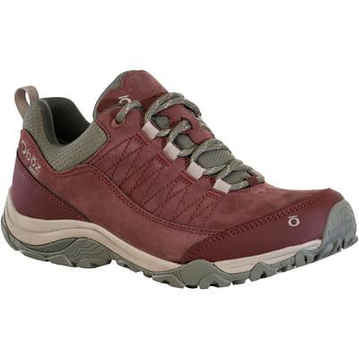 Men's Headout Waterproof Brown Leather Hiking Shoe, Bison/Fossil Orange