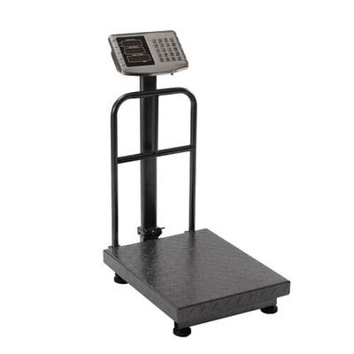 300KG/661lbs Weight Electronic Platform Scale,Stainless Steel  High-Definition LCD Display,Digital Floor Heavy Duty Folding Scales,Perfect  for Luggage