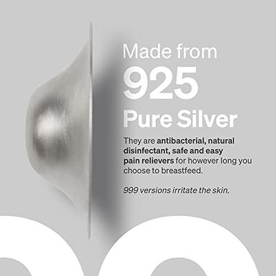 The Original Silver Nursing Cups, LoveNoobs Silver Nipple Covers  Breastfeeding, XL Nipple Shields for Nursing Newborn, Post Partum Recovery,  Baby Essentials, Silver Nipple Shield, Nickel-Free - Yahoo Shopping