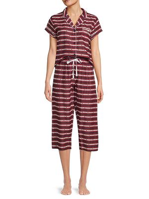 Tommy Hilfiger Women's 2-Piece Capri Pajama Set - Red Stripe - Size XL -  Yahoo Shopping