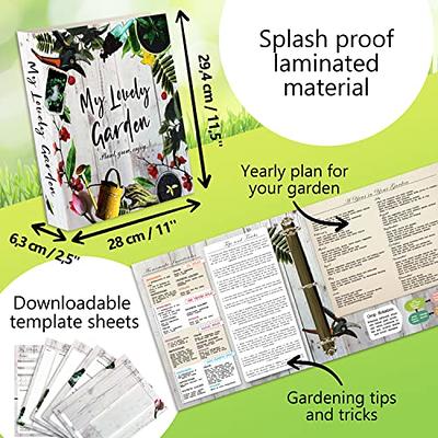 Garden Planner Journal and Log Book: A Complete Gardening Organizer Notebook for Garden Lovers to Track Vegetable Growing, Gardening Activities and Plant Details