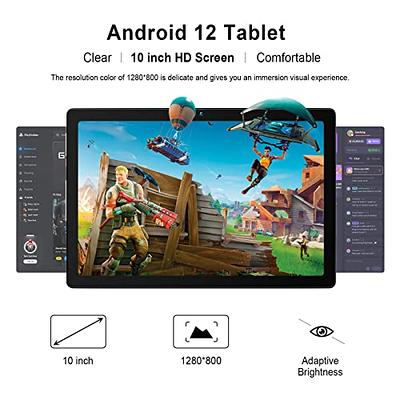 Tablette 10 Pouces, 4Go RAM + 64Go ROM, Android 11, 1280×800 IPS
