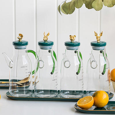 Minimalist Glass Beverage Dispenser - ApolloBox