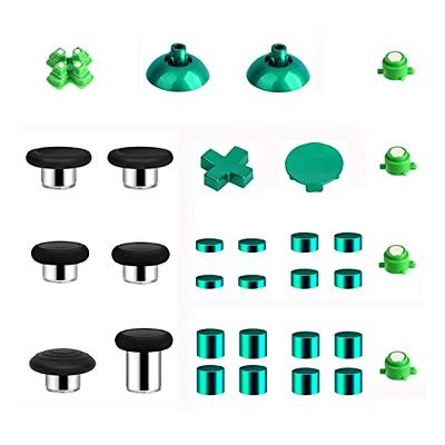 Magnetic Metal Buttons Accessories for PS4 PS5 Controller, Adjustable  Height Thumbticks Replacement Parts for PS4 & PS5 controller,Includes