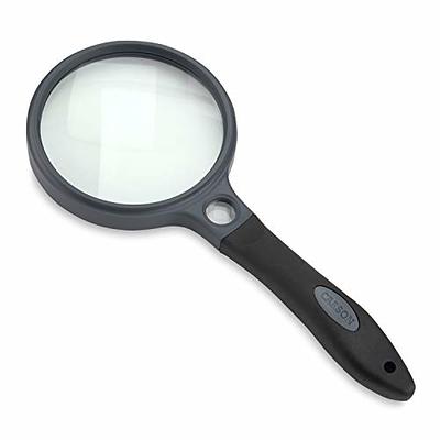 Head Mount Magnifying Glass with 4 LED Light & Storage Case, Rechargeable  Hands Free Headband Magnifier with 5 Lenses, 1X to 3.5X Magnifying Glass  for Close Work Hobby Crafts - Yahoo Shopping