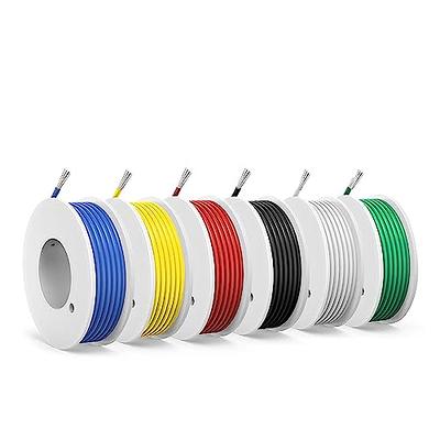 24AWG 02mma Solid Wire Kit Electrical Wire Cable 2 Colors 30ft Each SP
