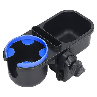 Bike Cup Holder Handlebar Cruiser with Cell Phone Holder Key Holder for  Bicycle Motorcycle Scooter Boat Black