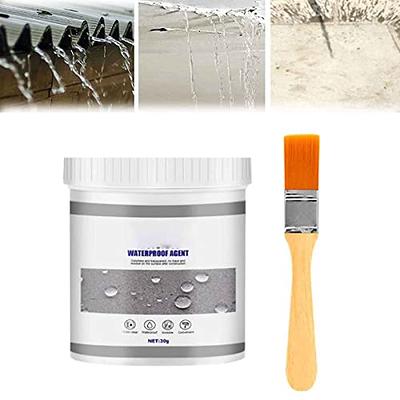 Waterproof Insulating Sealant Gift Free Brushes, Super Strong Bonding  Sealant Invisible Waterproof Anti-Leakage Agent, Quick Repair Cracks Wall  Roofs Gutters Pipes (30G) - Yahoo Shopping