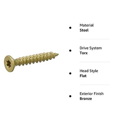 Premium Brass Screws - Wood Screws