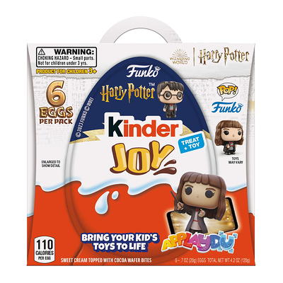 Kinder Joy Egg Harry Potter Funko Collection Sweet Cream and