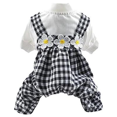 Koneseve Dog Shirt Plaid Dog Clothes for Small Dogs Boy Girl Cat Clothes  Soft Puppy Outfit Adorable Pet T-Shirts Kitten Grid Costume Apparel  Thanksgiving Christmas Clothing ( Yellow; S/Small ) - Yahoo