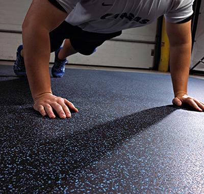 American Floor Mats Sport 8mm Heavy Duty Rubber Flooring - Interlocking  Rubber Tile (23 x 23) 10% Grey - Single Tile - Corner - Yahoo Shopping