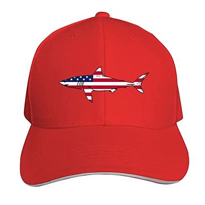 American Flag Hat for Men Women Adjustable Cotton Baseball Cap