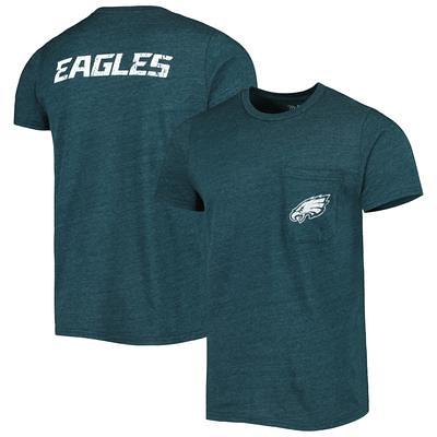 Men's Majestic Green Philadelphia Eagles V Tie-Dye T-Shirt