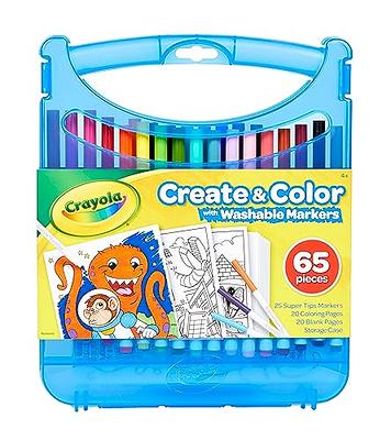 Crayola Super Tips Washable Markers 20-Color Pack