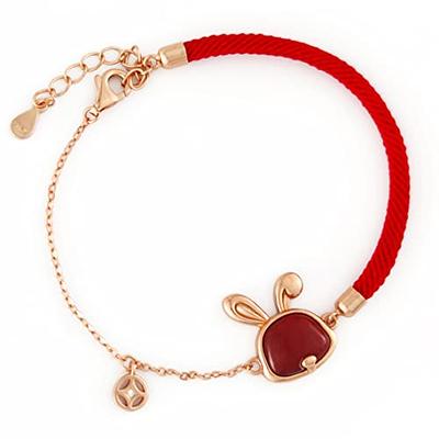 MONIYA 2023 Year of Rabbit Red String Bracelet Chinese Zodiac Birth Year  Lucky Charm Bracelet For Women Men, Length Adjustable (Rabbit Bracelet 1) -  Yahoo Shopping