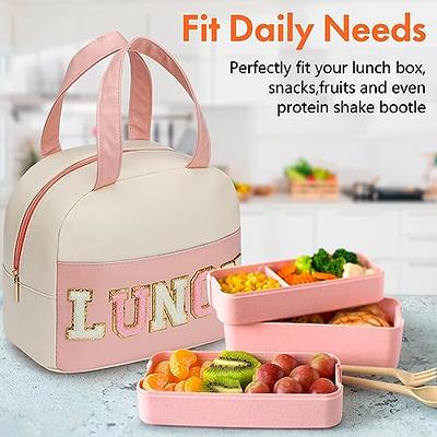 Lunch Bag Women, Lunch Box Lunch Bag for Women Adult Men, Small Leakproof  Cute Lunch Tote Large Capacity Reusable Insulated Cooler Lunch Container  for