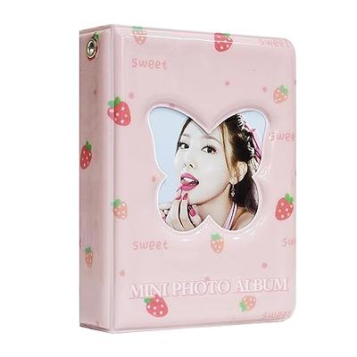 Mini size kpop photo card collect album, 3 inch 1 pocket photo