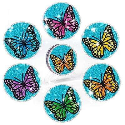 Billbotk 8 Pieces Diamond Painting Coasters Kit with Holder, Diamond Art  Coasters, DIY Diamond Art Crafts Projects, Diamond Dot Kits for Adults and  Beginners(Ocean Style) - Yahoo Shopping