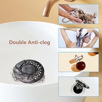 Shower Drain Hair Catcher Pop-up Drain Hair Strainer Hair Trap