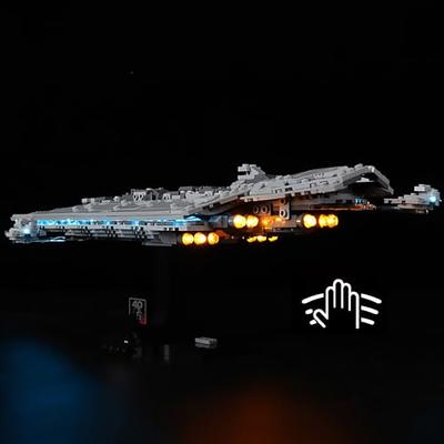 LocoLee LED Light Kit for Lego 71469 DREAMZzz The Nightmares Shark Ship  Lighting