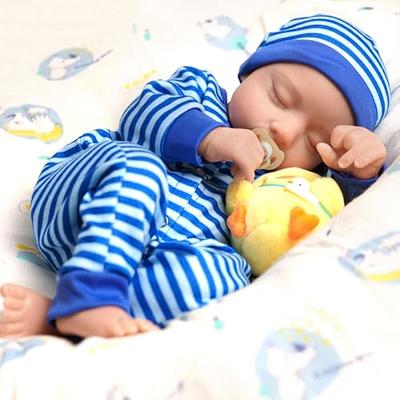 JIZHI Lifelike Reborn Baby Dolls Black - 20-inch Realistic-Newborn Baby  Dolls Real Life Reborn Baby Boy Doll for Kids