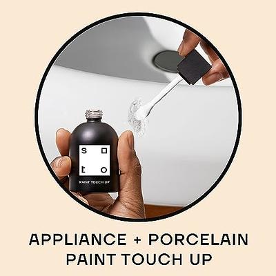 DWIL Multi Surface Touch Up Paint, Brush in Bottle, Quick Drying, Appliance  and Porcelain, Paint pen
