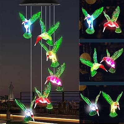 Wind Chimes, Hummingbird Solar Wind Chimes Outdoor Color Changing, 25 Inch  Memorial Wind Chimes Hummingbird Gifts for mom, Birthday Gifts for Women,  mom's Best Gifts, Garden Patio Decor - Yahoo Shopping