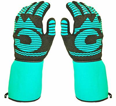 Qimh Oven Mitts and Pot Holders, 6 Pcs Kitchen Oven Mitts Set with