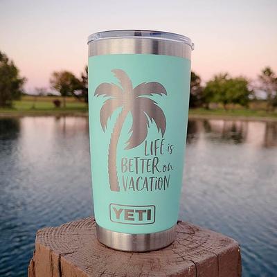 Personalized Vacation Tumbler with Straw - Palm Tree, Laser Engraved, Group  Gift, Girl's Trip, Wedding, Birthday, Bachelorette Party Gifts