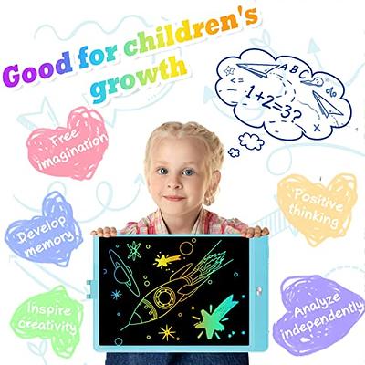 LCD Writing Tablet for Kids - Youasic Drawing Doodle Board 10inch