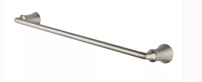 Delta Becker 18-in Spotshield Brushed Nickel Wall Mount Single Towel Bar in  the Towel Bars department at