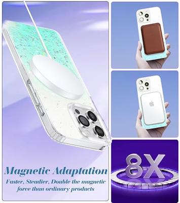 Simtect Magnetic Clear iPhone 14 Pro Max Case, [Compatible with MagSaf