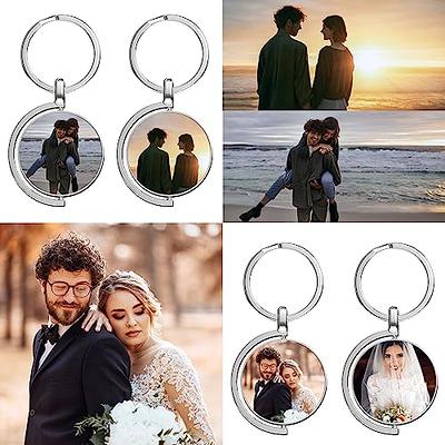 Hunjunt Custom Keychain with Picture Double Sided Engraved Printing  Personalized Photo Key Chain Customized Memorial Gift - Yahoo Shopping