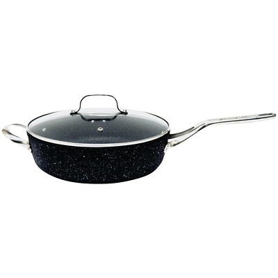 HexClad 7 Quart Saute Pan and Tempered Glass Lid