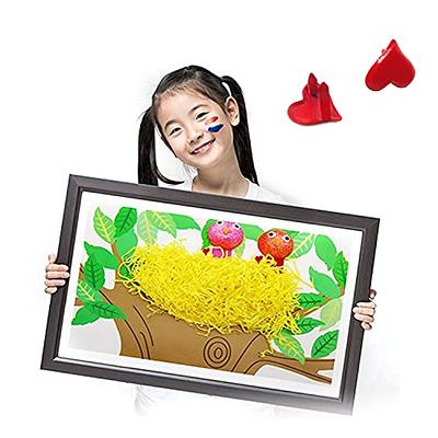 Honbay 100PCS Heart Shape Mini Metal Brads Paper Fasteners Decorative  Scrapbooking Supplies for Art Crafts - Yahoo Shopping